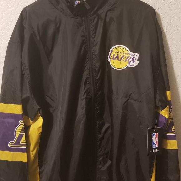 NBA LOS ANGELES LAKERS WINDBREAKER - Picture 1 of 3